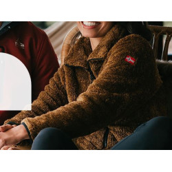 Nordberg Fluffy Vest Evy, Camel