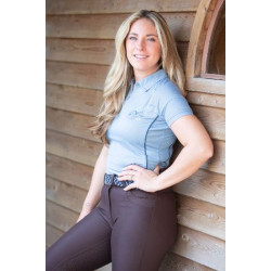 Harry's Horse Poloshirt Rodas SU23, Faded-Denim