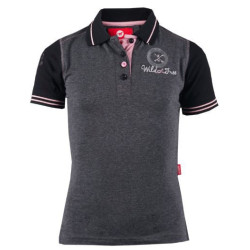 Red Horse poloshirt Filly, nachtblauw-roze