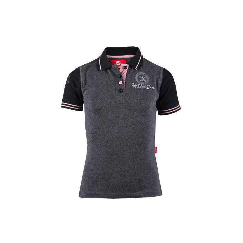 Red Horse poloshirt Filly, nachtblauw-roze