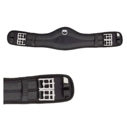 Klimatex dressuursingel "Arik" zonder elastiek, Zwart