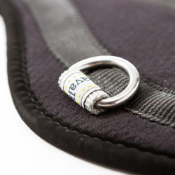 Klimatex dressuursingel "Arik" zonder elastiek, Zwart