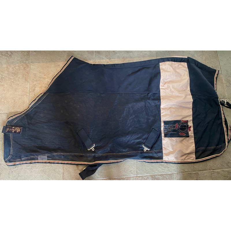 Kavalkade Royal Collection Vliegen-/Fleece deken, Navy