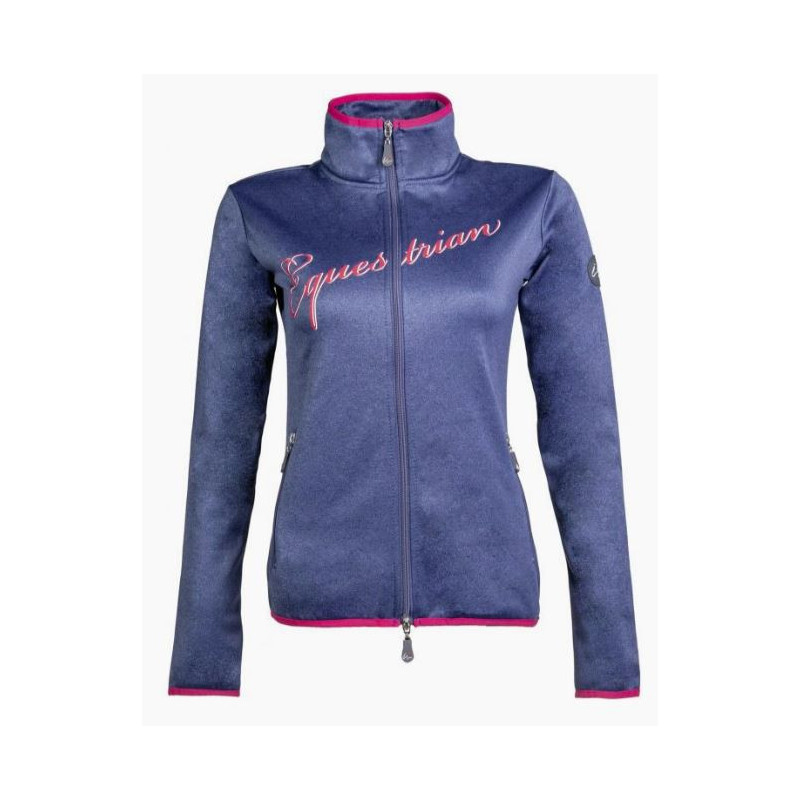 HKM fleecevest Ontario Style, Blauw