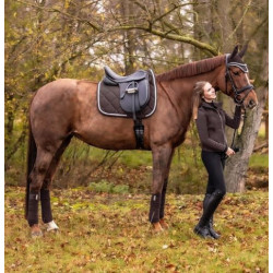 Waldhausen Zadeldek Competition, Kastanjebruin/Zilver