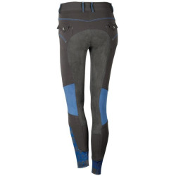 HH Otley Plus rijbroek, kunstl.zit, Dark Gull Gray