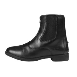 Horka leren jodphur schoen Natural, Zwart