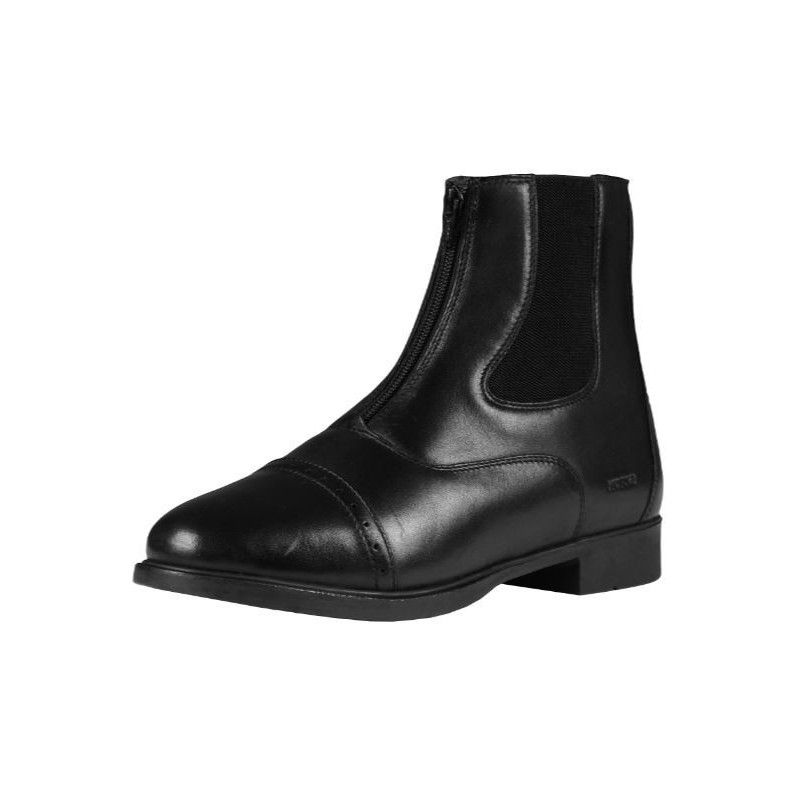 Horka leren jodphur schoen Toronto, Zwart