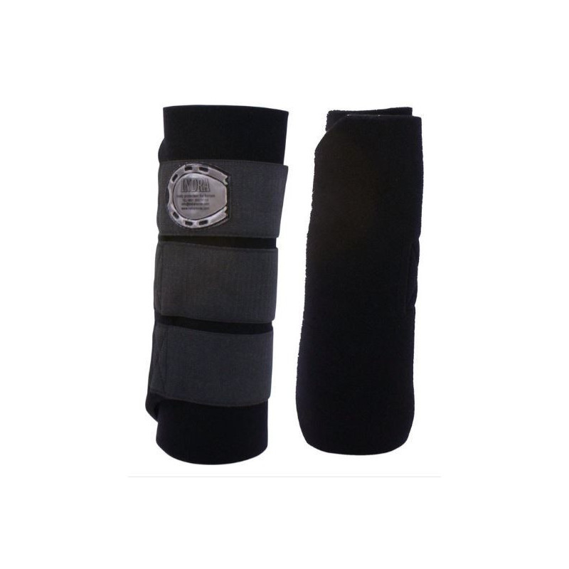Indra Legwraps, zwart