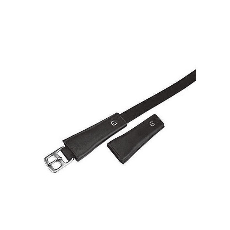 Imperial Riding stijgbeugelriem beschermhoes, Zwart