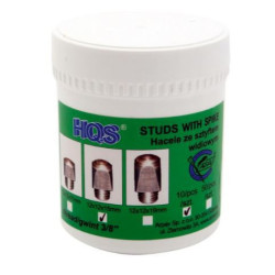 HQS 12x12x15mm 707 Kalkoenen Met Punt, Vierkante Kop, Schroefdraad 3/8"