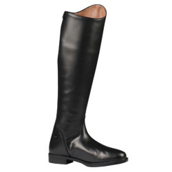 Horka leren rijlaars Isa, zwart