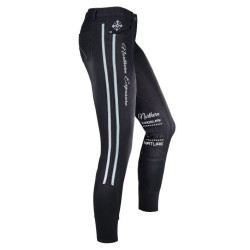 Horka rijbroek Kopenhagen, Siliconen knie, Zwart