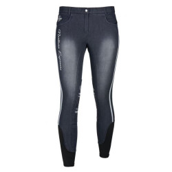 Horka rijbroek Kopenhagen, Siliconen Knie, Blauw