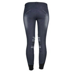 Horka rijbroek Kopenhagen, Siliconen Knie, Blauw