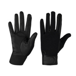 Horka Katoen/Serino handschoenen, Zwart