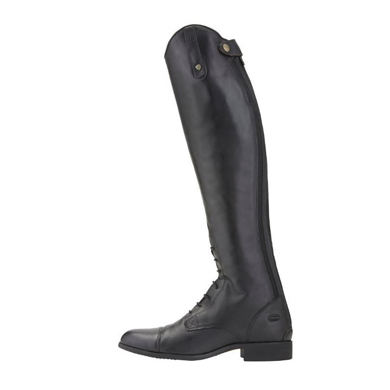 Ariat Heritage Contour Field Zip leren heren rijlaarzen, Zwart