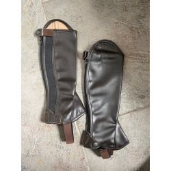 Rider Pro Mini Chaps Amber, Donkerbruin