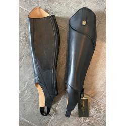 Mountain Horse Carbon Legging mini chaps, Zwart