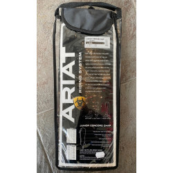 Ariat Junior Concord leren mini chaps, Zwart