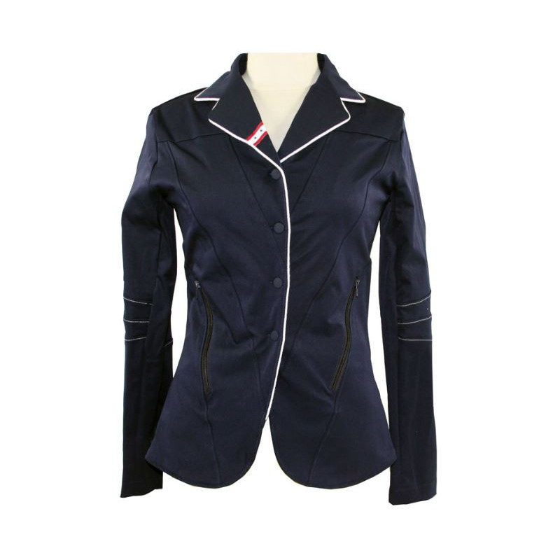 Rider Pro wedstrijdjasje Stars & Stripes, Zwart