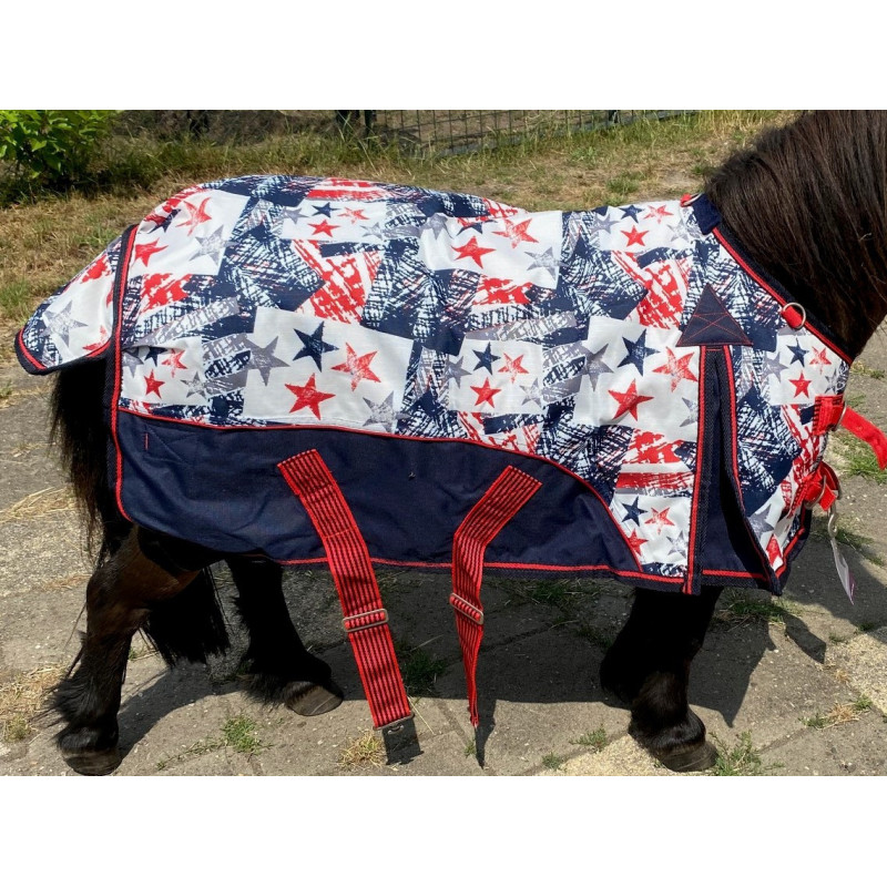 QHP Falabella Turnout 200gr deken Hollywood Star