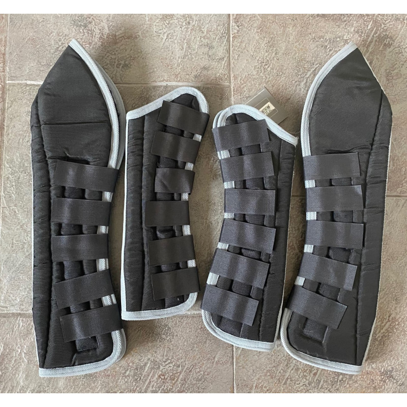 QHP transportbeschermers hoog, Zwart/Grijs