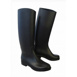 Rider Pro ongevoerde rubberen rijlaarzen Oslo, Zwart