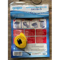 Gooper Automatic Self Sealing DRYBAG, Zwart