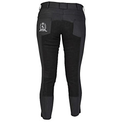 Horka Hamilton Thermo rijbr., Kunstl. Zit, Zwart