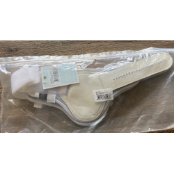 QHP shiny strijklappen Sparkling, Sparkling White