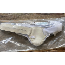 QHP shiny strijklappen Sparkling, Sparkling White