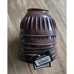 Norton rubber springschoenen, Bruin (beetje aubergine-kleur)