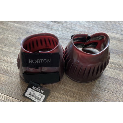 Norton rubber springschoenen, Bruin (beetje aubergine-kleur)