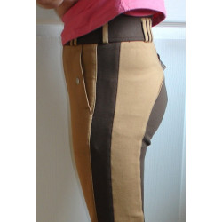 Horka Pleasure twotone rijbroek, Cognac