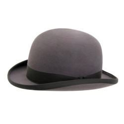 Horka bolhoed haarvilt, Grijs