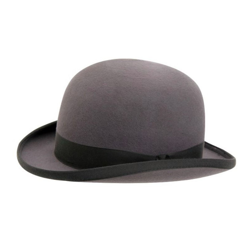 Horka bolhoed haarvilt, Grijs