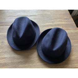 Horka decoratieve hoed, Donkerblauw