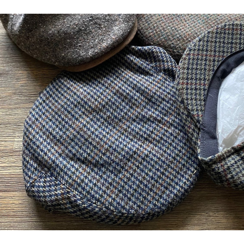 Horka decoratieve geruite pet, Grijs/Blauw geruit