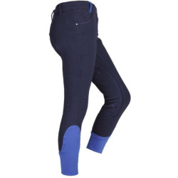 Red Horse rijbroek Julia, Donkerblauw/kobaltblauw