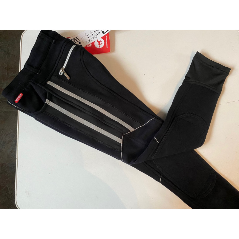 Red Horse rijbroek Ola Slim Fit, Zwart m reflectie