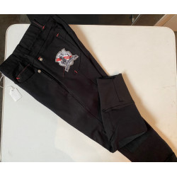 Red Horse rijbroek Ryan, Zwart