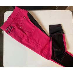 Horka Jr. rijbroek Riviera Elasta, Rose Pink