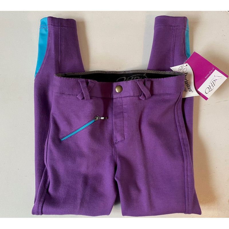 QHP rijbroek Junior, Paars