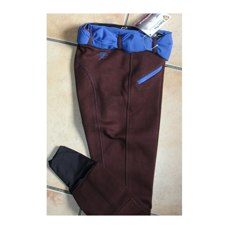 Rider Pro rijbroek Lana, Bruin/Blauw