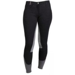 Red Horse Jr. Rijbroek Hannah, Zwart-Grijs