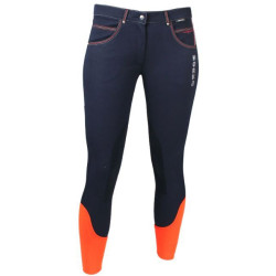 Horka Jr. rijbroek Olanda Elasta, Donkerblauw