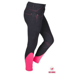 Red Horse rijbroek Evy Slimfit, Zwart