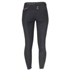 Horka Jr. rijbroek Stardust Elasta, Zwart