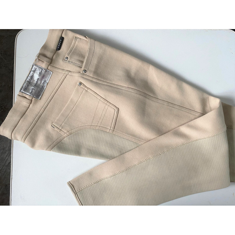 Horka rijbroek 111108, grip zitvlak, Beige